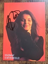 Autogrammkarte yvonne catterfe gebraucht kaufen  Bremen