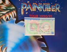 Judas Priest Painkiller Tour 90-91 Japanese Program with Ticket Stub !  - 28p comprar usado  Enviando para Brazil