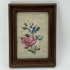 Vintage needlepoint pink for sale  Philadelphia