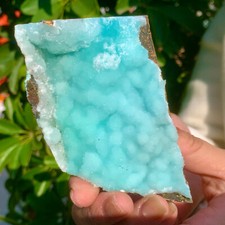 Cristal de quartzo 188G natural bela textura azul pedra amostra mineral comprar usado  Enviando para Brazil