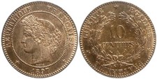Ceres centimes 1897 d'occasion  Landivisiau