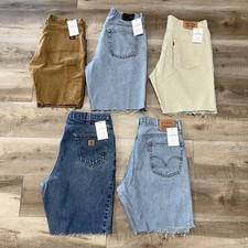 Usado, Lote por atacado de 5 shorts jeans e lona Levis Carhartt Dickies Jean comprar usado  Enviando para Brazil