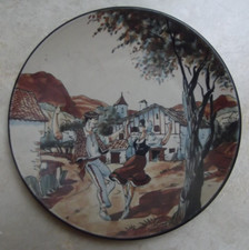 Grande assiette décorative d'occasion  Rennes-