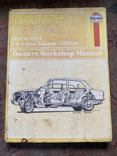 Haynes triumph toledo for sale  NEWPORT
