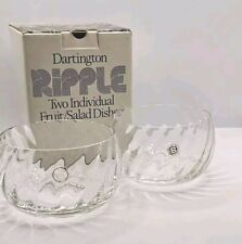 Dartington glass ripple for sale  PLYMOUTH