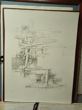 Fabrizio clerici litografia usato  Italia