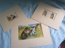 Mounted louis wain for sale  MELKSHAM