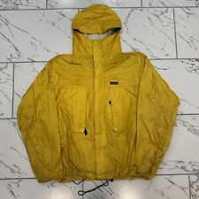 Usado, RARO Vintage Anos 90 Patagônia Jaqueta de Chuva Impermeável Multi Bolso Amarelo Tático comprar usado  Enviando para Brazil