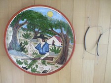 Wandteller keramik 32cm gebraucht kaufen  Neuhäusel