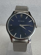 Accurist mens stainless for sale  BLACKBURN