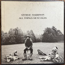 George Harrison All Things Must Pass 1970 3xLP Vinyl BOX SET W/ Poster STCH 639 comprar usado  Enviando para Brazil