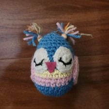 Brinquedo de pelúcia feito à mão coruja crochê amigurumi namorados, usado comprar usado  Enviando para Brazil