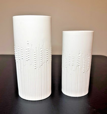 Pair matte white for sale  Mobile