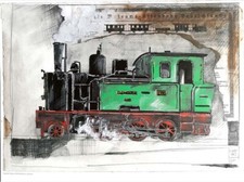 Kunstdruck spreewald bahn gebraucht kaufen  Bad Bentheim