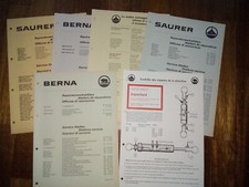 Opuscolo camion saurer usato  Vicenza