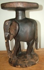 Vintage elephant stool for sale  MIRFIELD