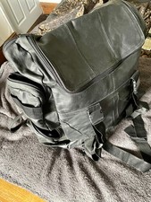 Black leather expandable for sale  PRUDHOE