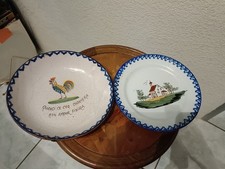 Faience charolles assiettes usato  Spedire a Italy