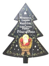 Usado, Árvore de Natal Príncipe da Paz pendurada na parede comprar usado  Enviando para Brazil