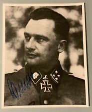 Foto assinada da Segunda Guerra Mundial alemã Waffen SS lançador de kart cavaleiros cruz comprar usado  Enviando para Brazil