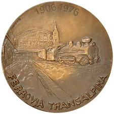 Medaglia ferrovia transalpina usato Medaglia ferrovia transalpina usato  Italia