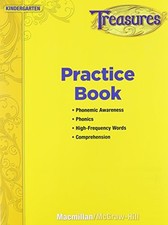 Treasures practice book for sale  USA