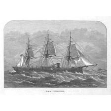 Hms invincible antique for sale  GLASGOW