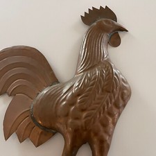 Copper rooster wall for sale  Mandeville