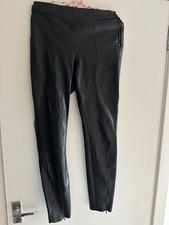 Zara black leather for sale  GLASGOW