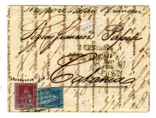 Toscana 1852 lettera usato  Santa Luce