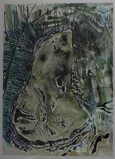 Rene fumeron aquarelle d'occasion  Clermont-Ferrand-