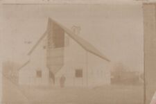  Cartão postal 1909 Barn Roosevelt Tour Topeka Kansas foto vista sudeste RPPC comprar usado  Enviando para Brazil