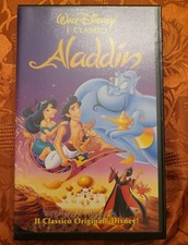 Aladdin vhs walt usato  Viterbo