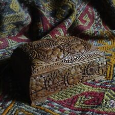 Caixa de quebra-cabeça antiga 1958 Hungria trava secreta joias esconder madeira esculpida à mão Matyo comprar usado  Enviando para Brazil