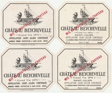 Etiquettes chateau beychevelle d'occasion Etiquettes chateau beychevelle d'occasion  Targon