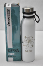 Garrafa de água Basecamp Sierra BC7056 24 oz isolamento térmico aço inoxidável branco comprar usado  Enviando para Brazil