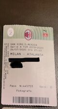 Pass milan atalanta usato  Zeccone