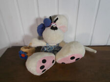Peluche souris blanche d'occasion  France