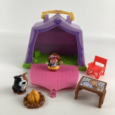 Lote 2009 de bonecos de barraca de acampamento Fisher Price Little People Play N Go menina acampamento comprar usado  Enviando para Brazil