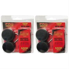 2 pares de tweeters de carro de 1 polegada 1000W preto super alta frequência micro cúpula piezo comprar usado  Enviando para Brazil