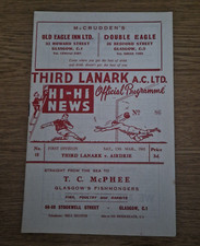 Third lanark airdrie for sale  WEMYSS BAY
