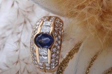 Saphir ring 585 gebraucht kaufen  München