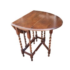Vintage oak drop for sale  HALSTEAD