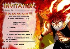 Cartes invitation anniversaire d'occasion  Lapalud