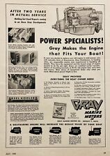 1949 ad. gray for sale  Southbridge