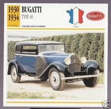1930 1934 bugatti d'occasion  Expédié en Belgium