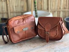 Genuine leather toiletry for sale  USA