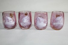 Antique enameled glass d'occasion  Expédié en Belgium