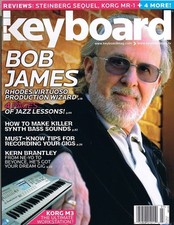 2007 Teclado Revista Sem Etiqueta Gravação ao Vivo KORG M3 Rhodes Virtuoso BOB JAMES comprar usado  Enviando para Brazil