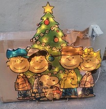 Charlie Brown Snoopy Peanuts Natal Iluminação Janela Gramado Suporte Natal Vintage comprar usado Charlie Brown Snoopy Peanuts Natal Iluminação Janela Gramado Suporte Natal Vintage comprar usado  Enviando para Brazil